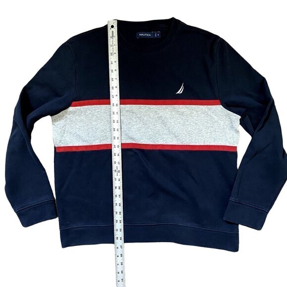 NAUTICA Pullover Sweater | Navy Blue | Size M - Picture 4 of 6